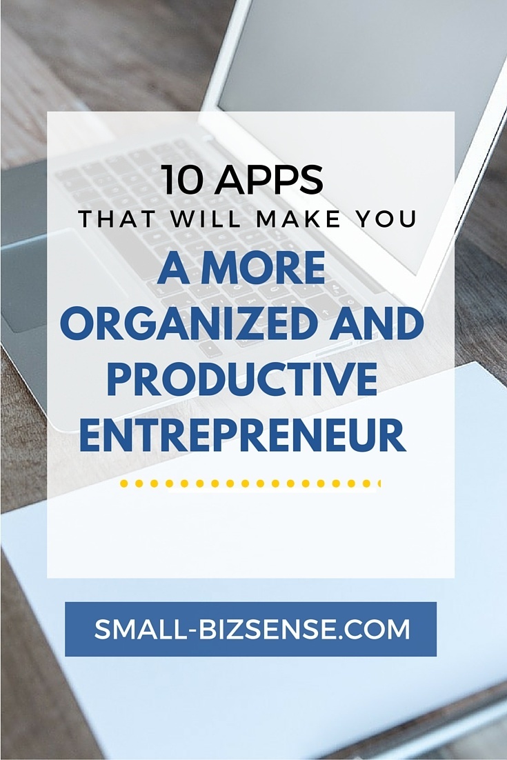 Apps that will make you a more organized and productive entrepreneur