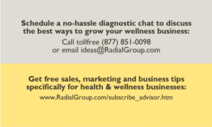 Back of Business Card - Free Consultation