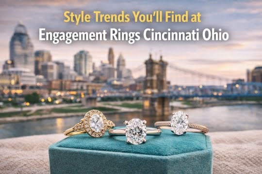 Style Trends You’ll Find at Engagement Rings Cincinnati Ohio