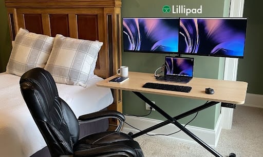 Can a Foldable Standing Desk Support Dual Monitors?