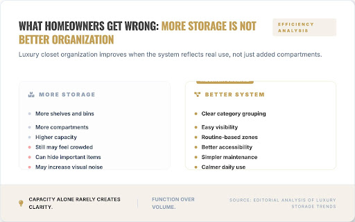 What Greater Phoenix Homeowners Are Getting Wrong About Luxury Closet Organization