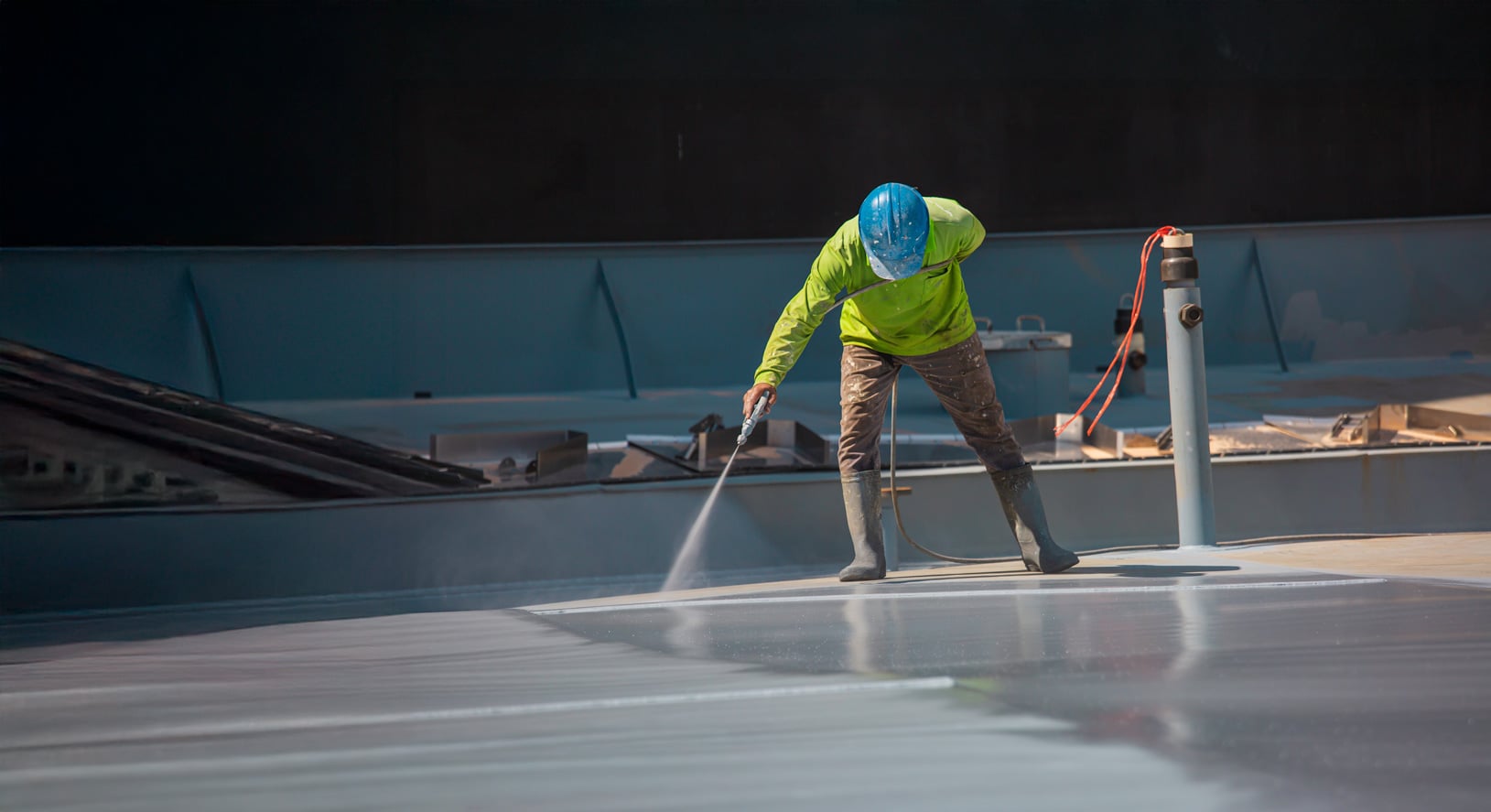 Commercial roof